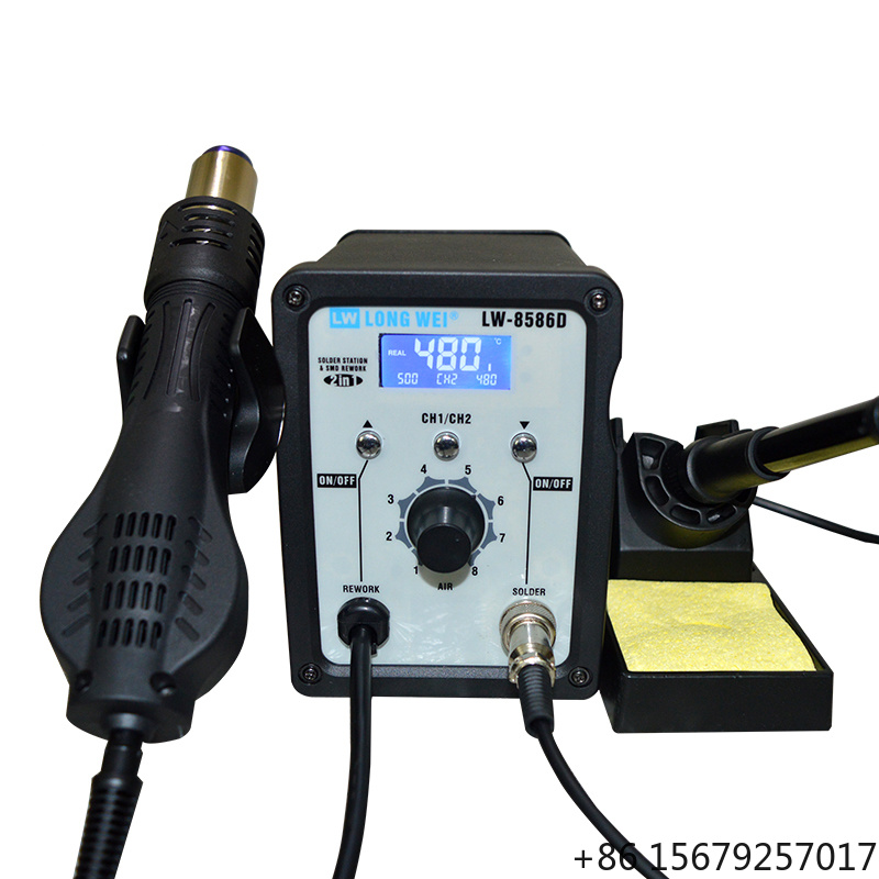 2 In 1 Soldering Rework Station 750W - LW-8586D 2'si 1 arada 750W Sıcak
