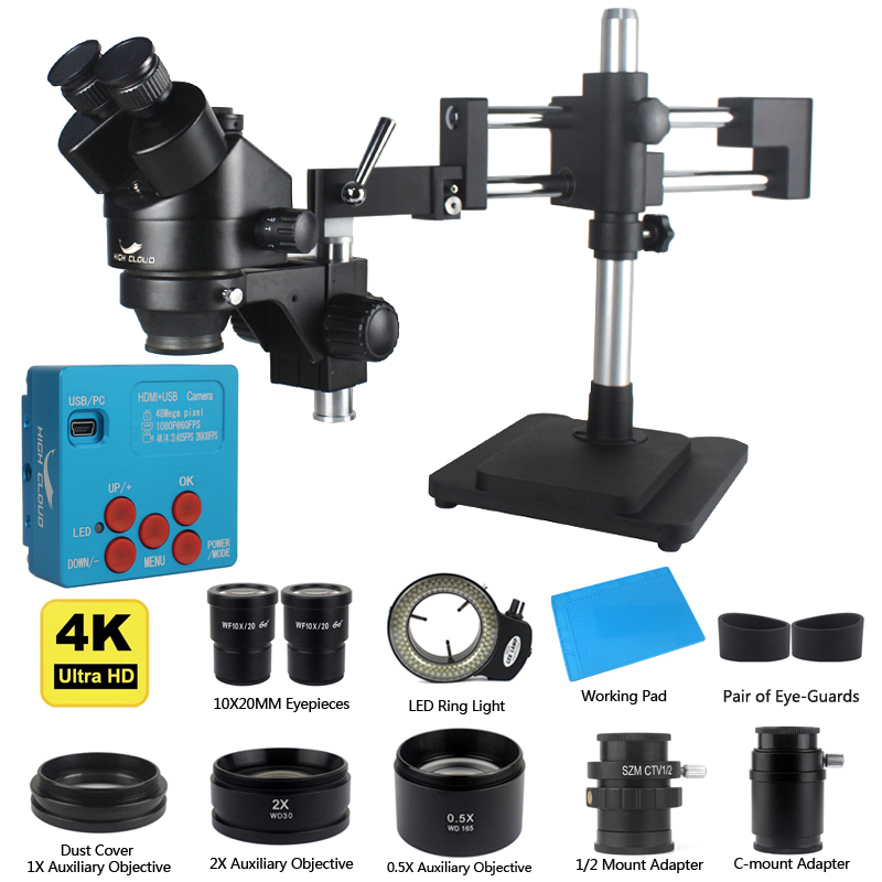 Simul-Focal Industrial Microscope 4K Hdmi - 4K 48MP HDMI USB Endüstriyel Kamera