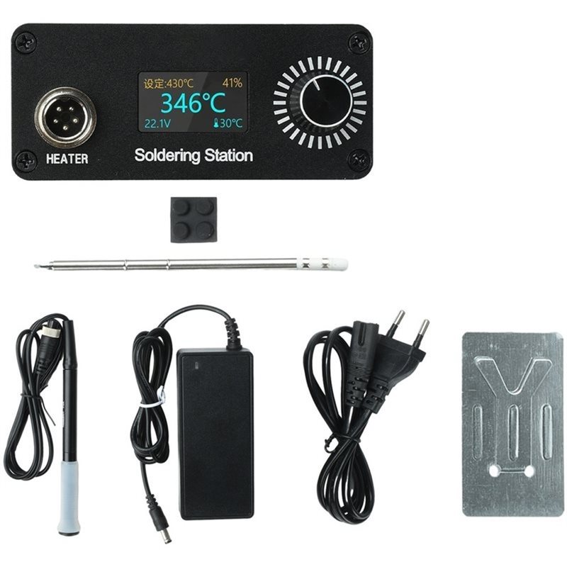 T12 Soldering Station Oled - B23B T12 Ev Tamirleri İçin Lehimleme