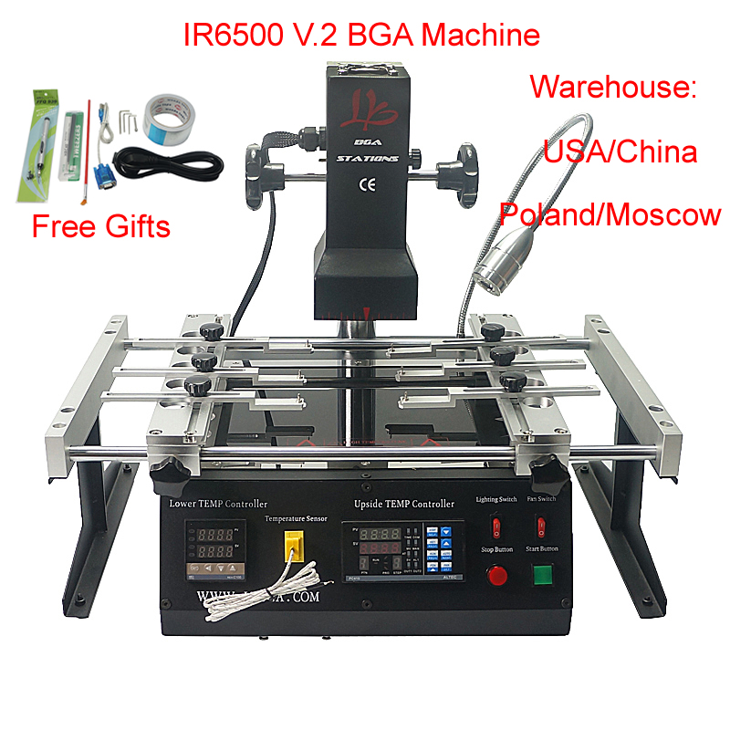 Infrared Bga Rework Station - Lehim İstasyonu 2 Bölge IR6500 V.2