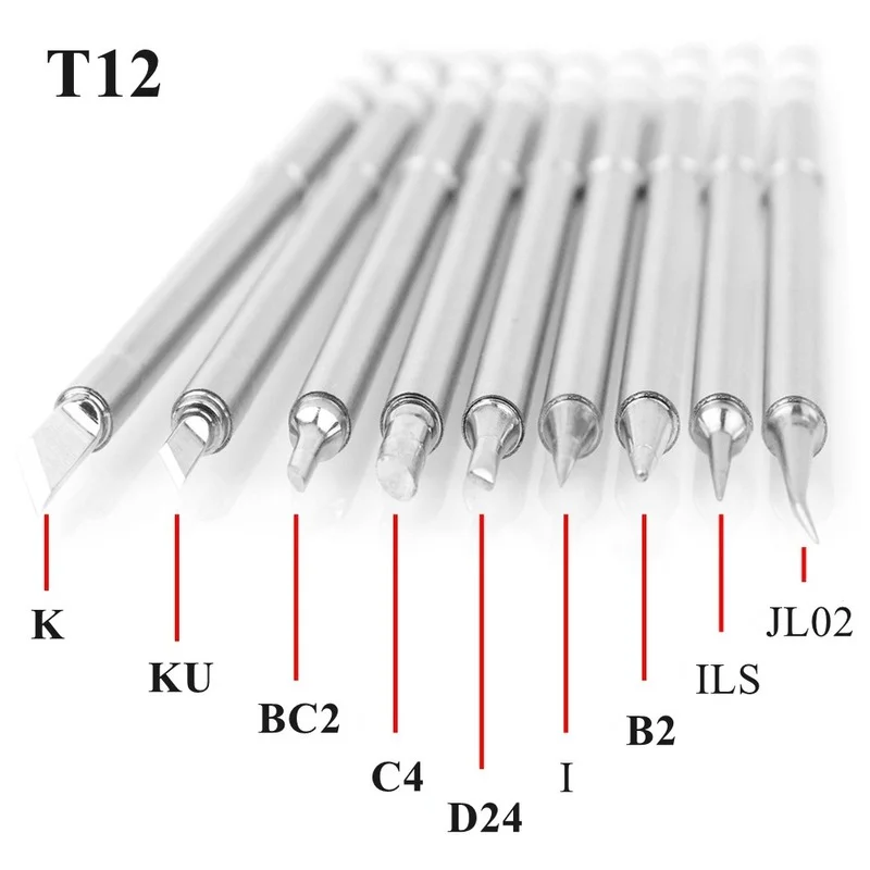 T12 Soldering Station Oled - T12 Havya Havya İpuçları T12 Serisi