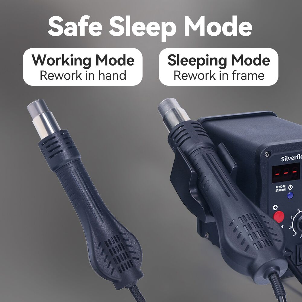 Silverflo 8586D Lehimleme İsta - T12 Soldering Station Oled incelemesi ve fiyatı