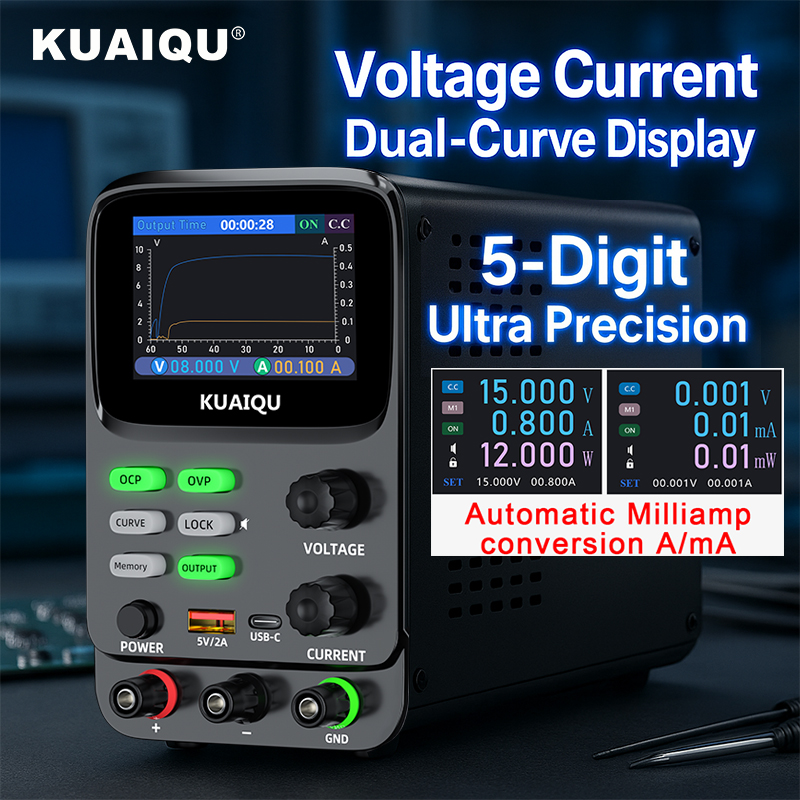 KUAIQU 5-Digit Ultra Hassas Ay - High Precision Dc Power Supply 30V 10A incelemesi ve fiyatı