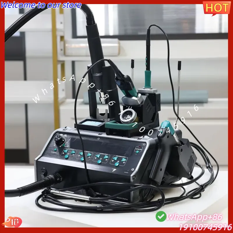 2026Hot YIHUA-948D IV 5'i 1 Ar - Desoldering Pump Electric Vacuum Station incelemesi ve fiyatı