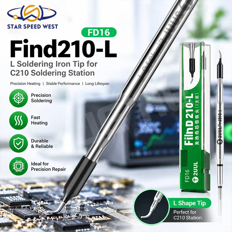 2UUL FD16 Find210-L, C210 lehi - C210 Precision Soldering Station incelemesi ve fiyatı