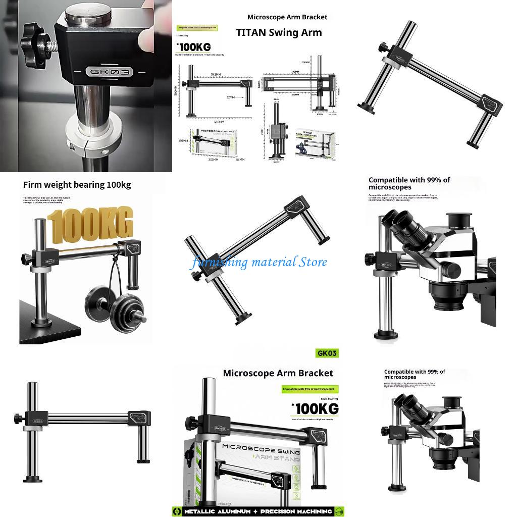 Y5GD Çift Kollu Bom Standı Tam - Articulating Arm Boom Stand Microscope incelemesi ve fiyatı