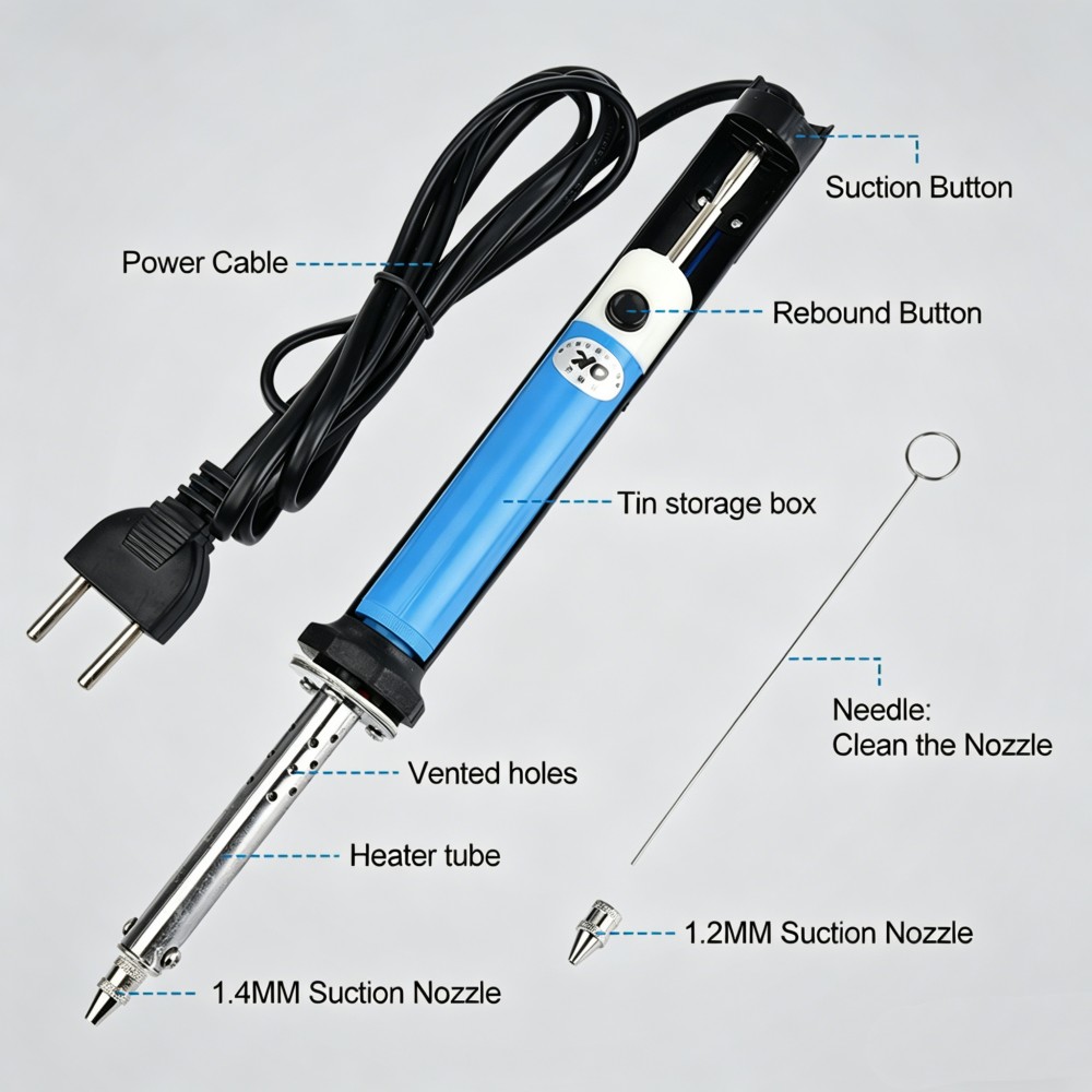 Elektrikli Lehim Sökme Makines - Desoldering Pump Electric Vacuum Station incelemesi ve fiyatı