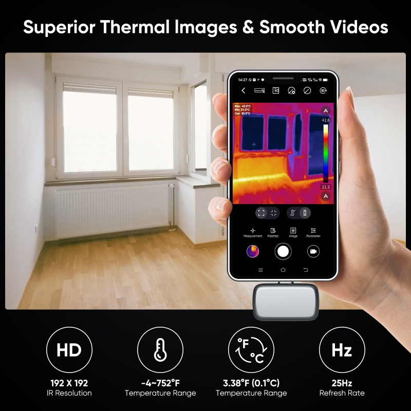 GW192A Termal Görüntüleme Kame - Thermal Imaging Camera Pcb Repair incelemesi ve fiyatı
