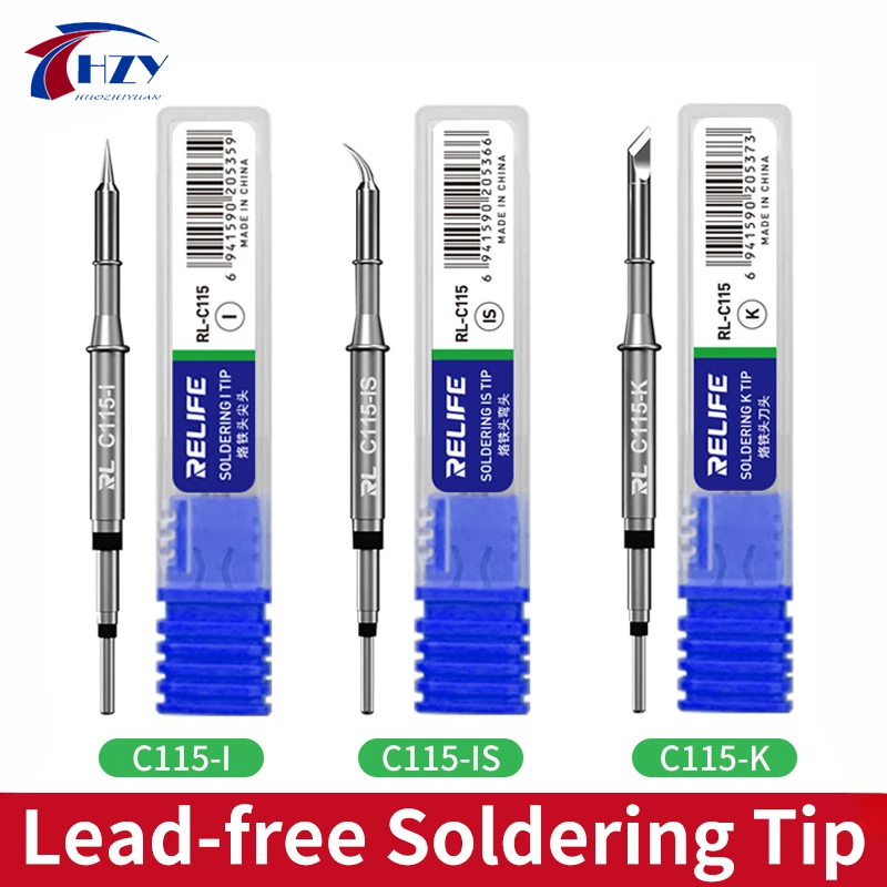 RELIFE C115-K/I/IS Nano seviye - C115 Nano Soldering Iron Station incelemesi ve fiyatı