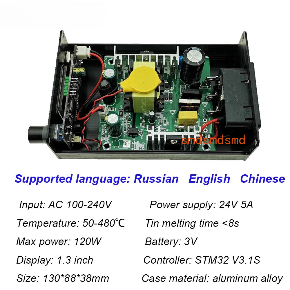 STM32 V3.1S T12 Lehimleme İsta - T12 Soldering Station Oled incelemesi ve fiyatı