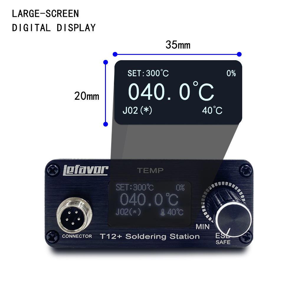 T12 + Lehimleme İstasyonu havy - T12 Soldering Station Oled incelemesi ve fiyatı